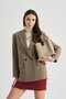 Lucky Bees Bolso tipo cubo Cream, Brown